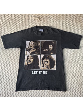 Vintage 1996 Medium BEATLES let it be T-SHIRT